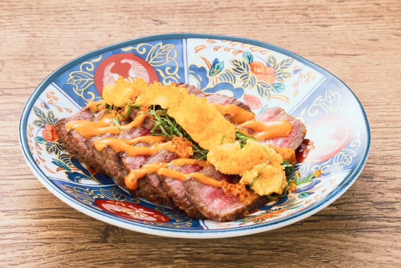 和牛と雲丹のUNIKU